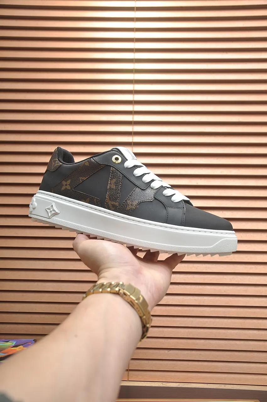 Men's shoes 💰540💶[LOUIS VUITTON] Original order price (mesh lining) new model 🍀LV Louis Vuitton * - top version of LV classic trendy shoes! Use imported original cowhide leather, cloth cowhide lining and original wear-resistant rubber outsole! High quality products! Code number 38-45 (45 is custom-made and cannot be returned or exchanged)